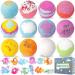 12 pieces of bombs for children with surprise toys inside natural and organic foam bombs for girls and boys for the birthday present oceanfish
