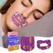 Mouth Tape for Sleeping Promotes Nasal Breathing Mouth Strips Non Woven Fabric Sleep Aids Breathable (Purple for Oily Skin)