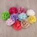 Frcolor 20pcs 3D Rose Flower Hair Clip Set - Chiffon Rose Clips for Women and Girls - Buy Online on GoSupps.com