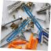 Buy Sosoport 3-Piece Titanium Alloy Mini Tweezers Set | Portable Survival Tool for Hiking | Galvanic Travel Attachments - Blue - Buy Online on GoSupps.com