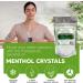 Buy 100% Pure Organic Menthol Crystals - Natural Spa Quality | 4OZ Resealable Bag - International Shipping Available - Buy Online on GoSupps.com