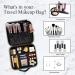 Black Travel Makeup Bag - Portable Cosmetic Organizer for Easy Storage | Shop Now! - Buy Online on GoSupps.com