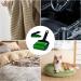 Stick It Roller 2 pcs Reusable Washable Sticky Lint Roller Stick It Pet Hair Remover washable lint roller pet hair remover roller mini lint roller for Pet Hairs Clothes Carseats (Green) - Buy Online on GoSupps.com