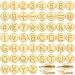 56 Pieces Wood Burning Tip Letter Wood Burning Tip Set Including Alphabet Number Symbol for Wood Burner Craft DIY Embossing Carving Wood Burning
