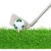 Navika Shamrock Good Luck Clover Print White Golf Balls - St. Patrick's Day Gift | Sleeve of 3 Balls - Buy Online on GoSupps.com