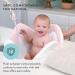 Blooming Bath Lotus - Plush Minky Baby Sink Cushion | Original Washer-Safe Flower Seat for Newborns in Pink/White/Gray - Buy Online on GoSupps.com