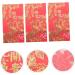 Lurrose New Year Hongbao 12pcs Chinese New Year Red Envelopes Red Money Packets Chinese Red Envelopes Small Envelopes Money Envelopes for Saving Envelopes Lunar New Wedding Pearl Paper Assorted Color 02 16.8X8.9X0.01CM - Buy Online on GoSupps.com