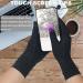 Buy 2 Pairs Full Finger Copper Arthritis Compression Gloves - Touchscreen Tips for Hand Pain Relief Carpal Tunnel Rheumatoid Medium Size Black for Men & Women - Buy Online on GoSupps.com