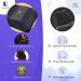 Guardani Waist Wraps for Women - Lower Belly Fat Trimmer and Back Support Belt | Black Stomach Wrap for Body Shaping and Posture Correction - Buy Online on GoSupps.com