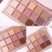 Ucanbe 15-Color Eyeshadow Palette - Matt & Waterproof Multi-Color Makeup - Long-Lasting Pigmentation (Peach) - Buy Online on GoSupps.com