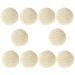 Set of 10 Natural Loofah Facial Pads Resuable Exfoliating Loufa Scrubber Rounds for Face Cleansing and Makeup Removal Eco Friendly Non Toxic Chemicals by Serrento 1 Count (Pack of 1)