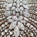 Silver Front Beaded Embroidered Crystal Applique Trim 38x84cm for Noble Dress Bodice - Buy Online on GoSupps.com