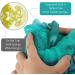 Liriaelf Bath Sponge Set - 4 Pack 75g Shower Loofah Balls for Women and Men - Essential Skin Care Shower Loofah Sponge in Flower Colors - Buy Online on GoSupps.com
