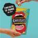 CHEESIES Cheddar Crunchy Cheese Keto Snack 100% Cheese Sugar Free Gluten Free No Carb High Protein Vegetarian | 2.1oz (Pack of 9) - Buy Online on GoSupps.com