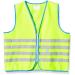 Wowow Fun Safety Vest for Children 7 Years Yellow Fluorescent