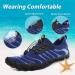 Unisex Fast-Drying Water Shoes for Men & Women - Beach Pool and Kayaking - Drainage Holes - Sizes 36-46 EU - Blue - Buy Online on GoSupps.com