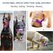 Pawaboo Dog Halter - Adjustable Reflective Nylon Training Harness for Small Dogs - Pet Safe Control - Purple Violet - Buy Online on GoSupps.com