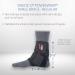 Swede-O PowerWrap Stabilizing Ankle Brace - Adjustable No-Tie Laces Reinforced Support in Black - Shop Internationally - Buy Online on GoSupps.com