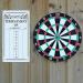 Dart Scoreboard Set with 4 Markers - Ideal for Cricket and 01 Dart Games | 15 x 7.8 Inches - Buy Online on GoSupps.com