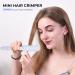 Mini 30mm Crepe Iron | Fast Heating Travel Curling Iron for Waves & Volume | Double Voltage Easter Blue Hair Crimper - Buy Online on GoSupps.com