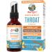 MaryRuth Organics USDA Organic Throat Spray with Mullein Leaf | Marshmallow Root & Licorice Root & Thyme Leaf | Vanilla | 4 Herbal Blend | Non-GMO | Vegan | Gluten Free | 1 Fl Oz | Up to 100 Servings