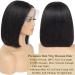 10 Inch Bob Wig Human Hair | 13x4 Lace Front | Pre Plucked | 150% Density | HD Lace | Short Bob Glueless Wig for Black Women - Buy Online on GoSupps.com