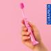 Curaprox Baby Gift Set - Pink Teething Ring Pacifier & Ultra-Soft Toothbrush | Ideal International Gift for Babies - Buy Online on GoSupps.com