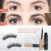 Magnetic Eyelashes with Eyeliner & Tweezers - 10 Pairs Reusable Natural Black Lashes - Buy Online on GoSupps.com
