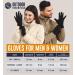 Touch Screen Running Gloves - Thermal Winter Glove Liners for Men & Women - Smartphone Compatible for Texting, Cycling, Driving - Medium/Large - Buy Online on GoSupps.com