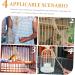DOITOOL 1 Set Bird Cage Cleaning Brush Professional Bird Brush Cage Clean Brush Silk Brush Birdcage 24X3X2CM As Shown - Buy Online on GoSupps.com