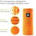 Grid Patented Multi-Density Foam Massage Roller - Orange Original (13-Inch) | For Back, Body, Legs - Exercise, Deep Tissue Massage, Muscle Recovery | Relieves Pain, Improves Mobility & Circulation - Buy Online on GoSupps.com