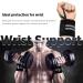 IPOW 2 Wrist Band for Joint Support - Adjustable & Breathable Wrist Support for Sports Fitness Bodybuilding - Available in Black Red Orange Gray - Buy Online on GoSupps.com
