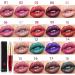 18 Colors Diamond Long Lasting Shiny Lipstick Metallic Liquid Lipstick Easy to Apply and Clean Long Lasting and Waterproof Non-Stick Diamond Shiny Lip Glaze - Buy Online on GoSupps.com