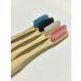 Bamboo Toothbrush Eco-Friendly Pack of 4 | Biodegradable Handle with BPA-Free Soft Bristles - Buy Online on GoSupps.com