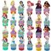 48Pcs Princesses Cupcake Toppers - Birthday Party Supplies & Cake Decorations - Buy Online on GoSupps.com