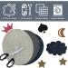 24 Pcs Oval Suede Elbow Patches - 12 Colors - Iron on and Sew on - for Sweaters, Shirts, Jeans, Jackets - 5.5 x 4.3 Inch - Blue Coffee Gray Purple Rose - Repair and Appliques - Buy Online on GoSupps.com