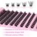 Eyelash Extensions - 120 Pcs DIY Individual Cluster Fake Lashes Set 8-16mm by Lvmixwig L01 | International Shipping Available - Buy Online on GoSupps.com