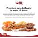 Tropgo Dried Fruit Selection 120g - Exotic Fruit Mix - Mixed Dried Fruit in Pouch - Healthy Snacks for Adults and Kids - Mango Guava Banana - Buy Online on GoSupps.com