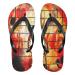 Mnsruu Beautiful Musical Note Love Vintage Flip Flops Flip Sandals Home Slippers Hotel Spa Bedroom Travel XXL for Men Women