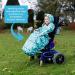 BundleBean Kids Wheelchair Poncho | Waterproof Rain Poncho for Ages 4-11 Years | Universal Fit with Peaked Hood | Seagulls Design - Buy Online on GoSupps.com