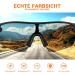 Suoso Polarized Sports Glasses for Men & Women - UV400 Protective Cycling Fishing & Skiing Sunglasses - Black/Gray MTB Racing Eyewear - Buy Online on GoSupps.com