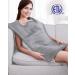 CROETON XL Heating Pad 24x33'' for Back Pain Relief - Electric Weighted Pad for Neck and Shoulders - Fast Heat, 6 Temp, Auto Shut-Off - ETL Certified - Christmas Gift - Buy Online on GoSupps.com