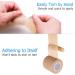 LotFancy Self Adhesive Bandage Wrap - 12 Pack 2x5 Yards Medical Tape for Athletic Injuries | Tan First Aid Tape for Sprains & Swelling - Buy Online on GoSupps.com