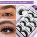 5D Faux Mink Lashes - Fluffy Cat-Eye Look | Perfect Birthday & Mother's Day Gift | 5 Pairs Dramatic False Eyelashes for Women - Buy Online on GoSupps.com