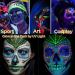 Glow in the Dark Face Paint | Safe Washable Pencil for Party Makeup Halloween Birthday Club Outdoor and Adults Masquerade Ball - Buy Online on GoSupps.com
