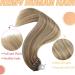 Youngsee Microring Extensions - Real Hair Ombre 50cm - Brown to Blonde Cold Fusion Micro Extensions #8a/60/8a - 50g - Buy Online on GoSupps.com