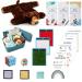 Soothing corner |Soothing corner accessory |Seastation set contains soothing posters sensor toys complained lap pillow for children |Calm Down Corner Set 1