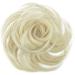 CAISHA by PRETTYSHOP Synthetic Fiber Hairpiece Scrunchie Updo in Platinum Blonde #613 - G16B - Buy Online on GoSupps.com