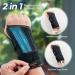 CureCare Adjustable Wrist Support with 2 Alternating Rails | Pain Relief Bandage for Carpal Tunnel Tendinitis & Arthritis (L/XL Left) - Buy Now! - Buy Online on GoSupps.com