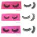 Natural Look Fluffy 3D Mink Eyelashes - Wholesale Faux Lashes (10 Styles 10 Pairs - Buy Online on GoSupps.com